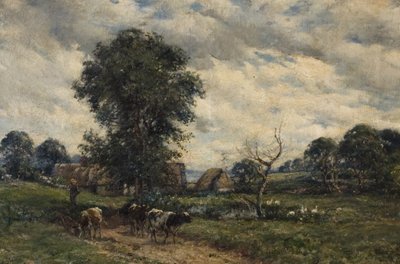 Landschaft mit Vieh von William Mark Fisher